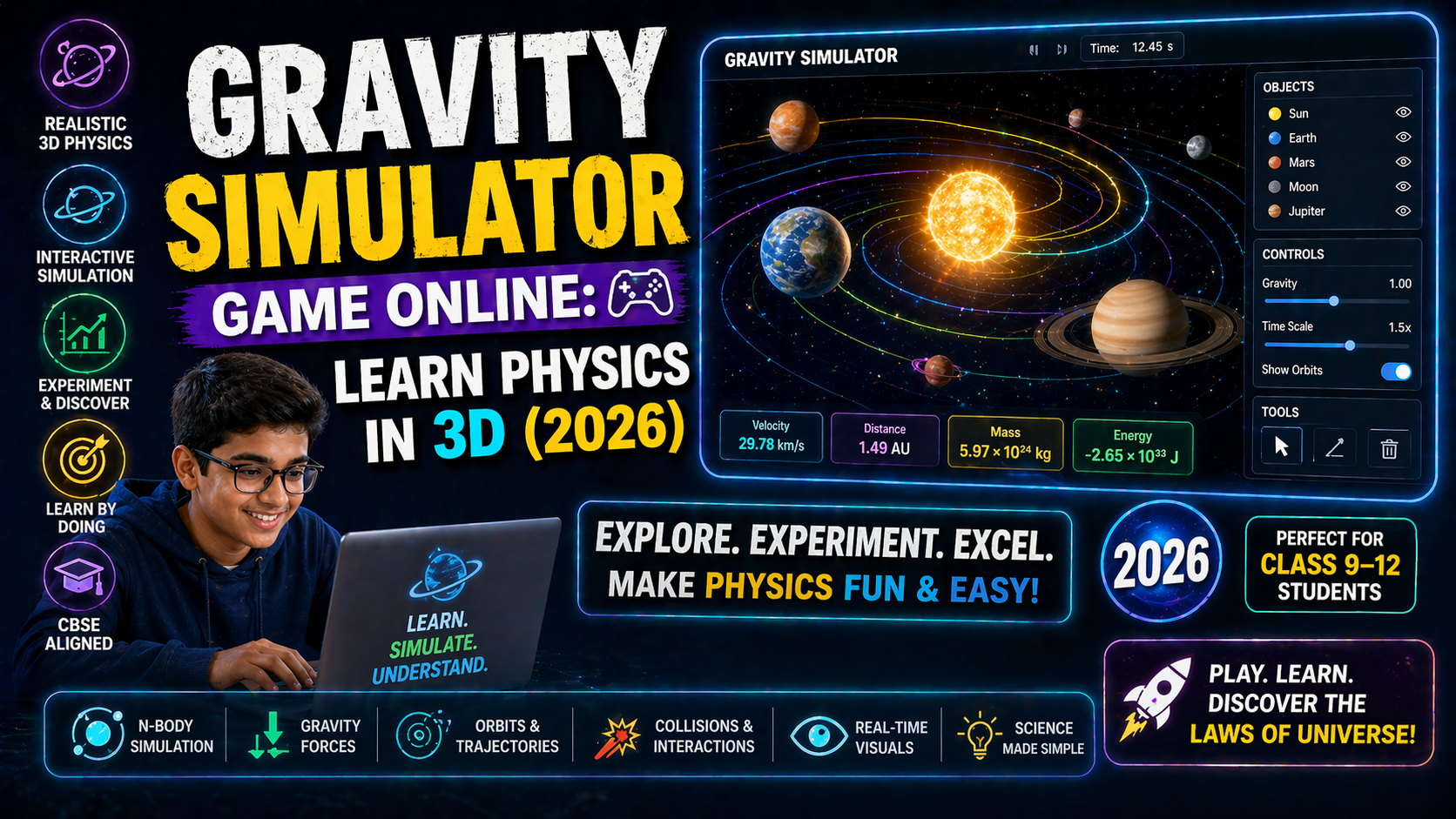 Interactive Physics Simulations