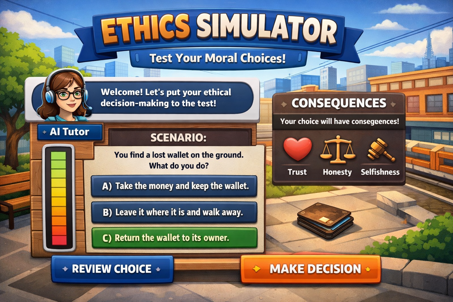 Ethics Simulator